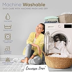 Carressa Linen 100% Egyptian Cotton Deep Pocket