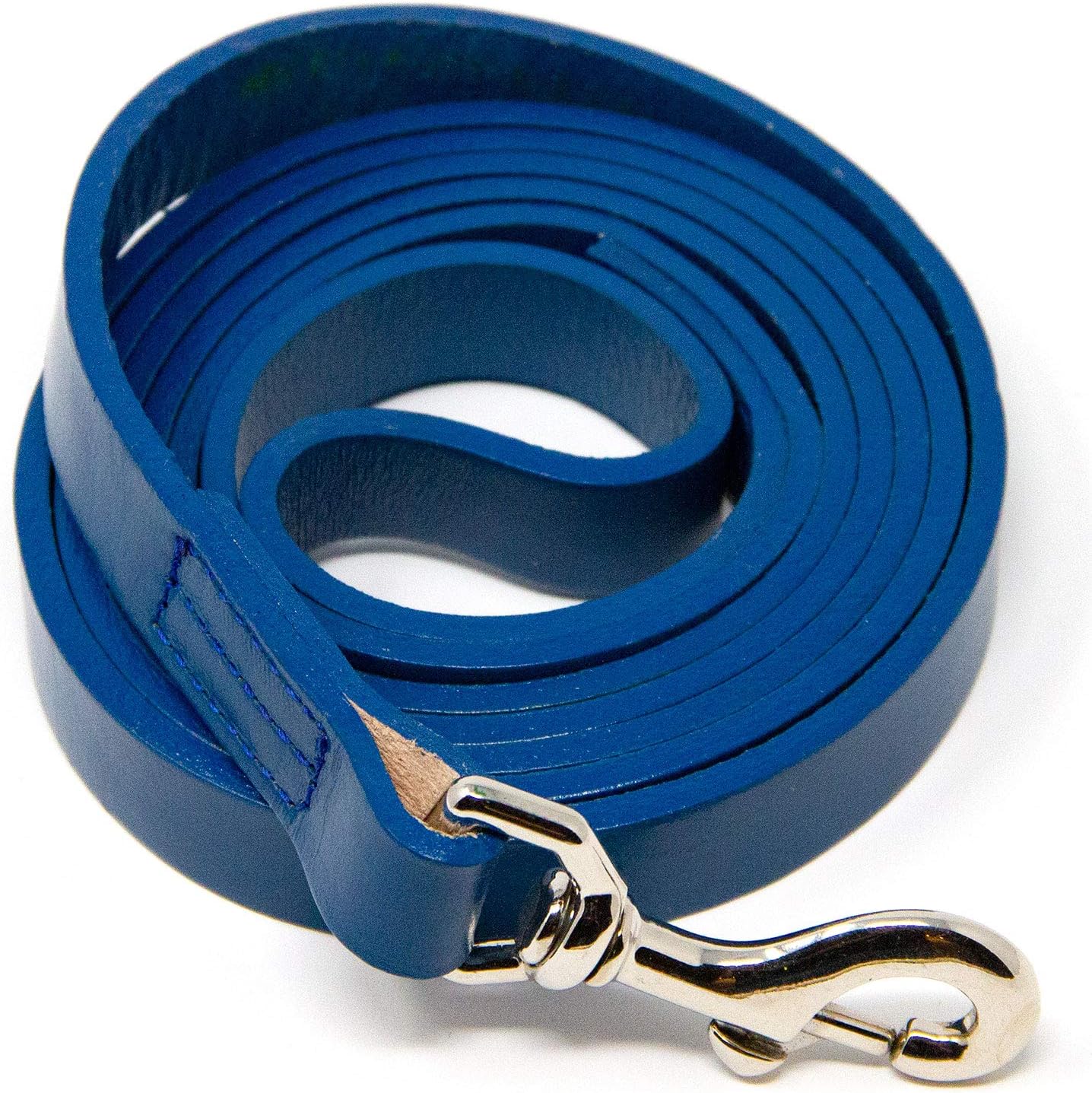 logical leather dog leash