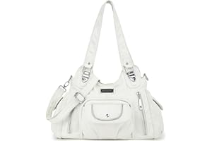 Scarleton Purses for Women Large Hobo Bags Washed Vegan Leather Shoulder Bag Satchel Tote Top Handle Handbags, H1292