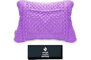 Zomaple Snooze Hysterectomy Pillow Post Surgery + Gel Pack, Lavender – Full Abdomen Coverage for Restful Trips – Relieves Pressure, Removable Cover Included – Hysterectomy Recovery Must Haves