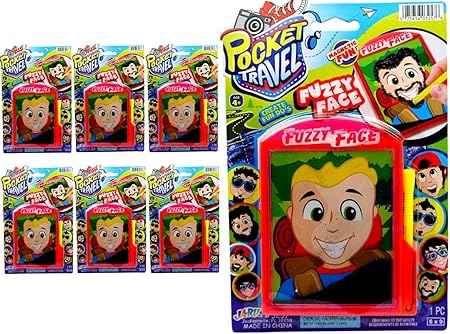 Magnetic Fuzzy Face Portable Pocket 