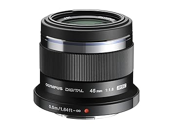 Amazon: Olympus M.Zuiko 45mm 1:1.8 lens