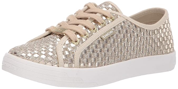 bebe gold sneakers