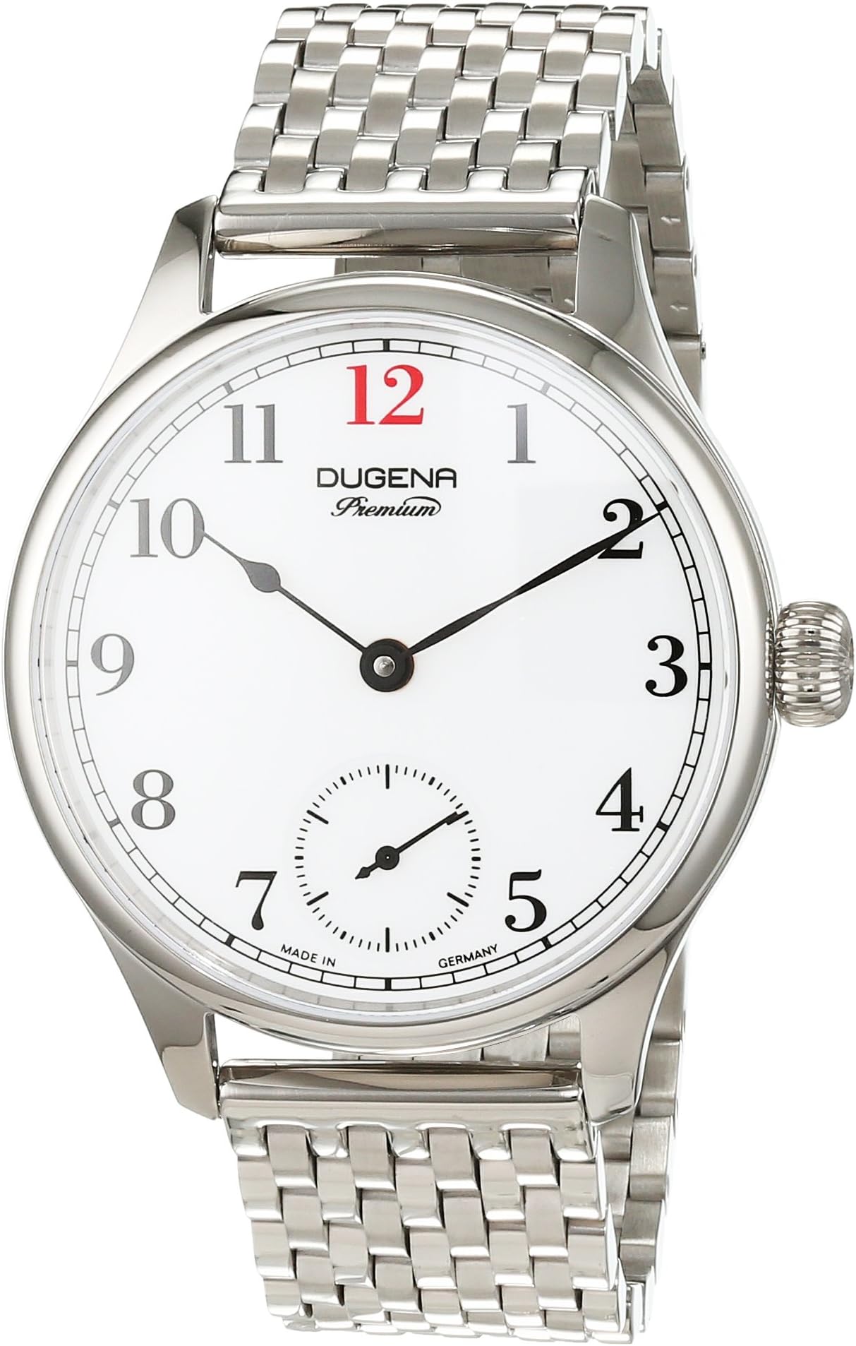 Dugena Men's Watch Epsilon 1 7000055 Analogue Hand Winding Leather