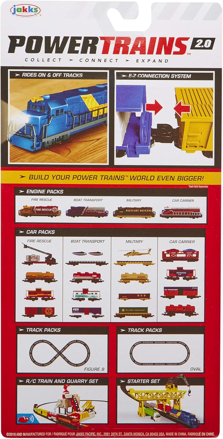 power trains quarry set