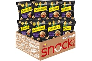 Smartfood Sweet & Salty Kettle Corn Flavored Popcorn, 0.5 Ounce (Pack of 40)