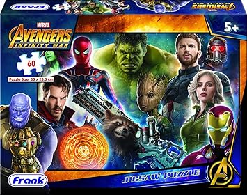 FRANK Avengers Infinity WAR - 60 PCS Jigsaw Puzzle