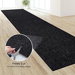 BESTVUE 6' x 76' Runner Rugs with Rubber