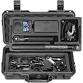 AMAZEAR Osmo 360 Hard Case, Dual Layer IP67 Waterproof Shockproof Carrying Case for DJI Osmo 360 Adventure Combo Accessories, Portable Compact Carrier Lightweight