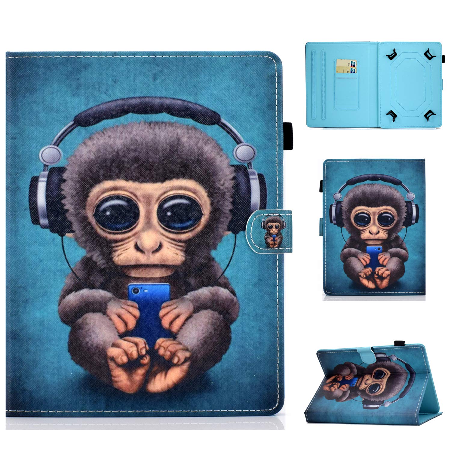 Acelive Universal 10 10.1 Inch Tablet Case Cover for Tianyida 10/10.1, for Padgene 10.1, for TAOERA/Dragon Touch 10, for VANKYO MatrixPad Z4, for Fusion5 10/10.1