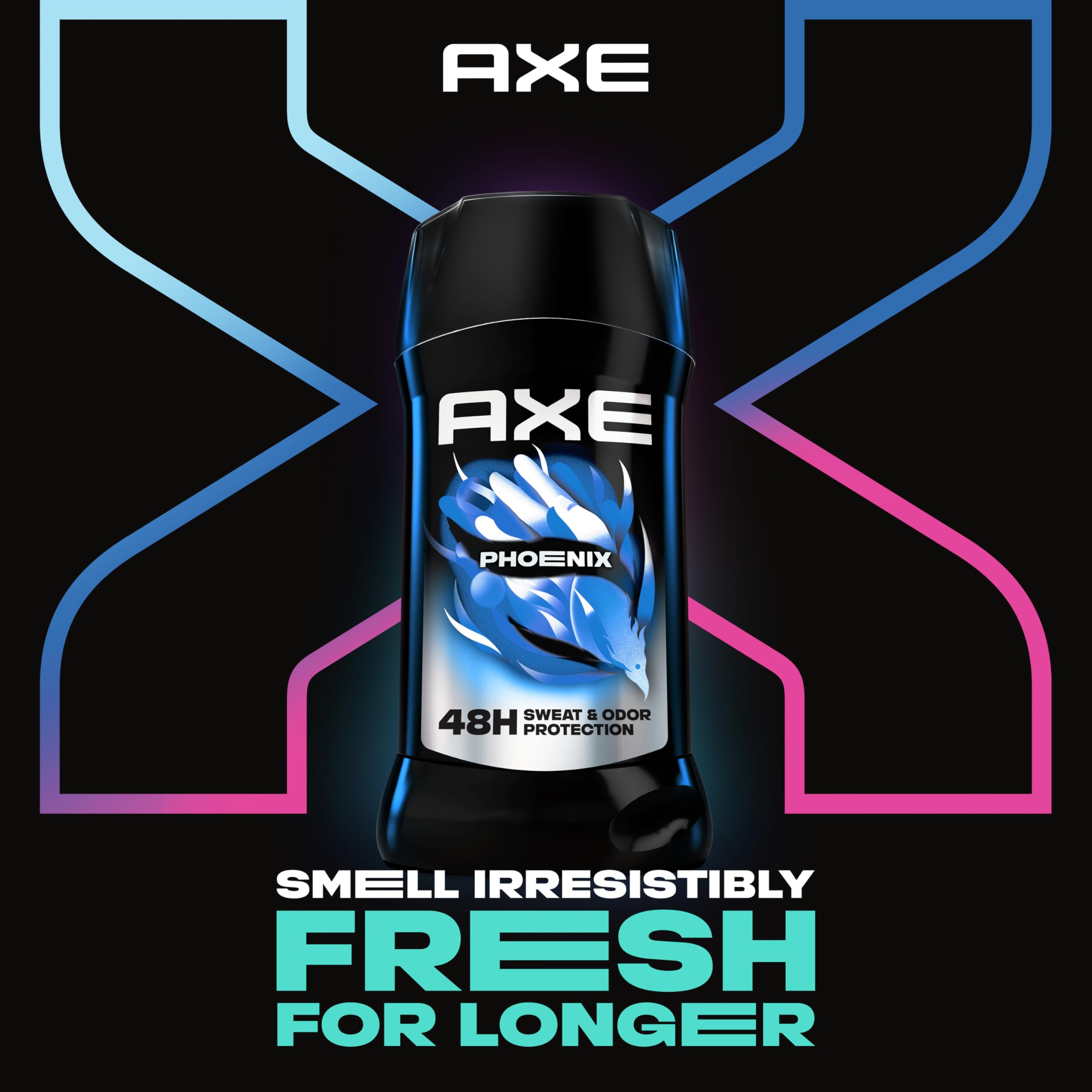 AXE Phoenix Antiperspirant For Men Mint & Rosemary 48H Sweat & Odor Protection Stay Dry For 48H With Men's Deodorant 2.7 oz