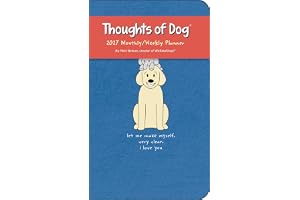 Thoughts of Dog 2027 Monthly/Weekly Planner Calendar