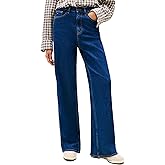 Tommy Jeans Womens Claire High Rise Wide Leg Jeans
