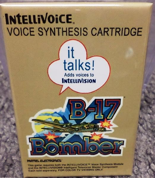 intellivision b 17 bomber