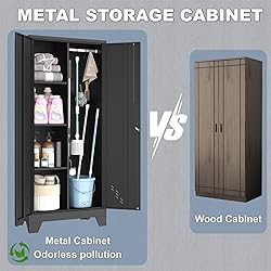 OSEILLC Metal Storage Cabinet with Locking