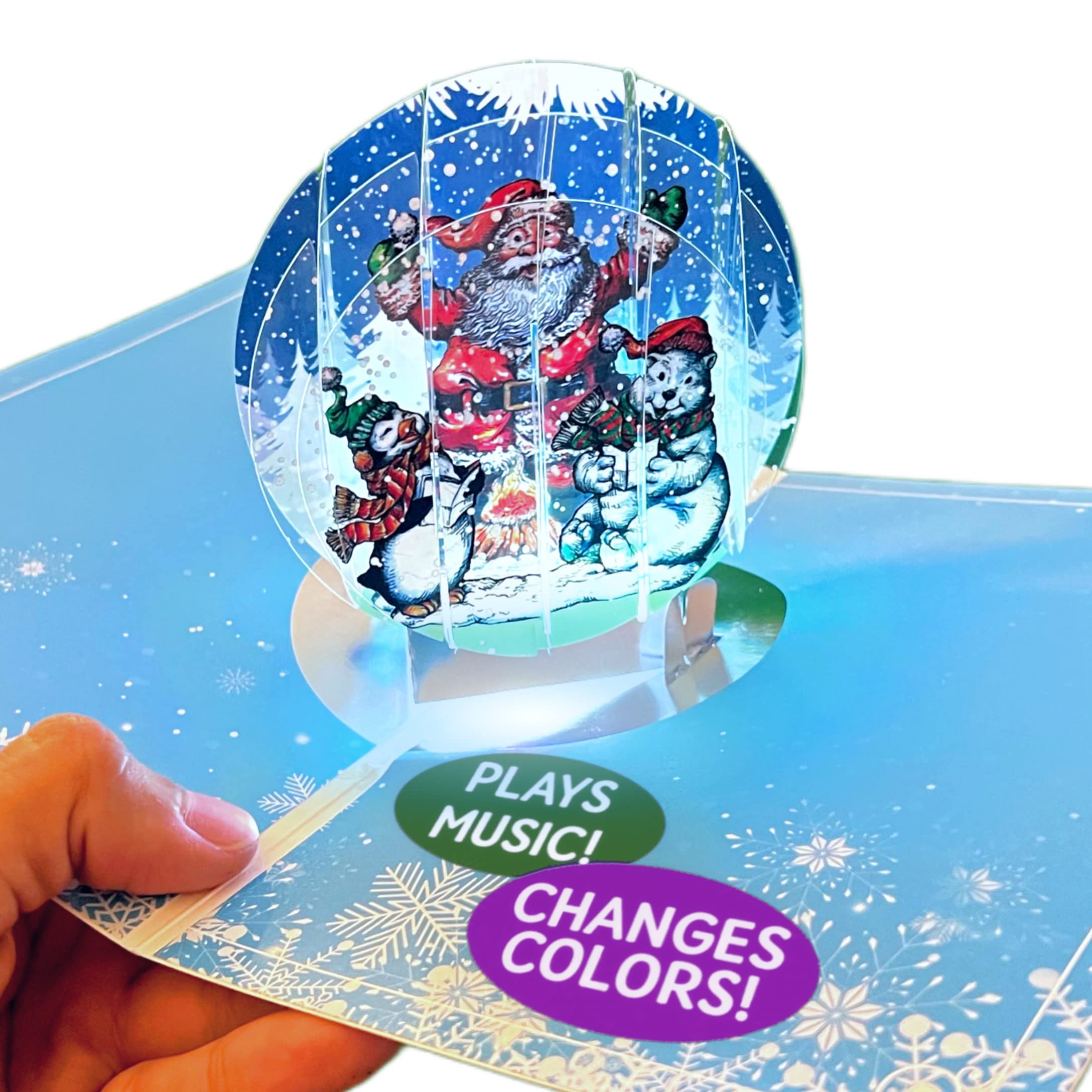 Mua Snow Globe Musical Christmas Card - Plays 'Winter Wonderland ...