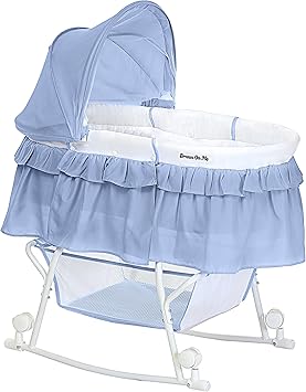 dream on me lacy portable 2 in 1 bassinet and cradle