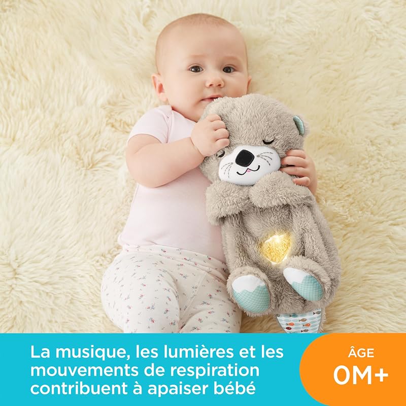 Ma Loutre Câlins Bonne Nuit, Peluche pour bébé