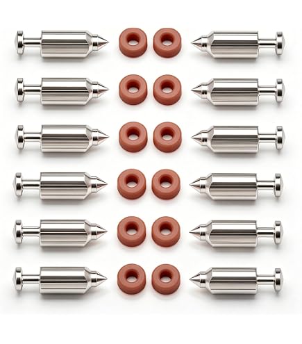 Amazon.com: HIFROM (5 Set Carburetor Float Valve Needle and Needle