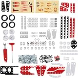 Meccano 10-in-1 Racing Vehicles STEM Kit with 225 Parts Tools 8+ view 3