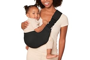 Ergobaby Upsie Sling Baby Carrier for Babies and Toddlers 6-48 Months (17-45 lbs) - 2-Position Ergonomic Baby Carrier with Fr