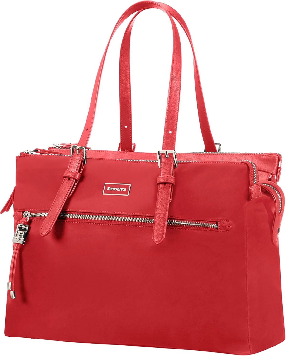 samsonite red messenger bag