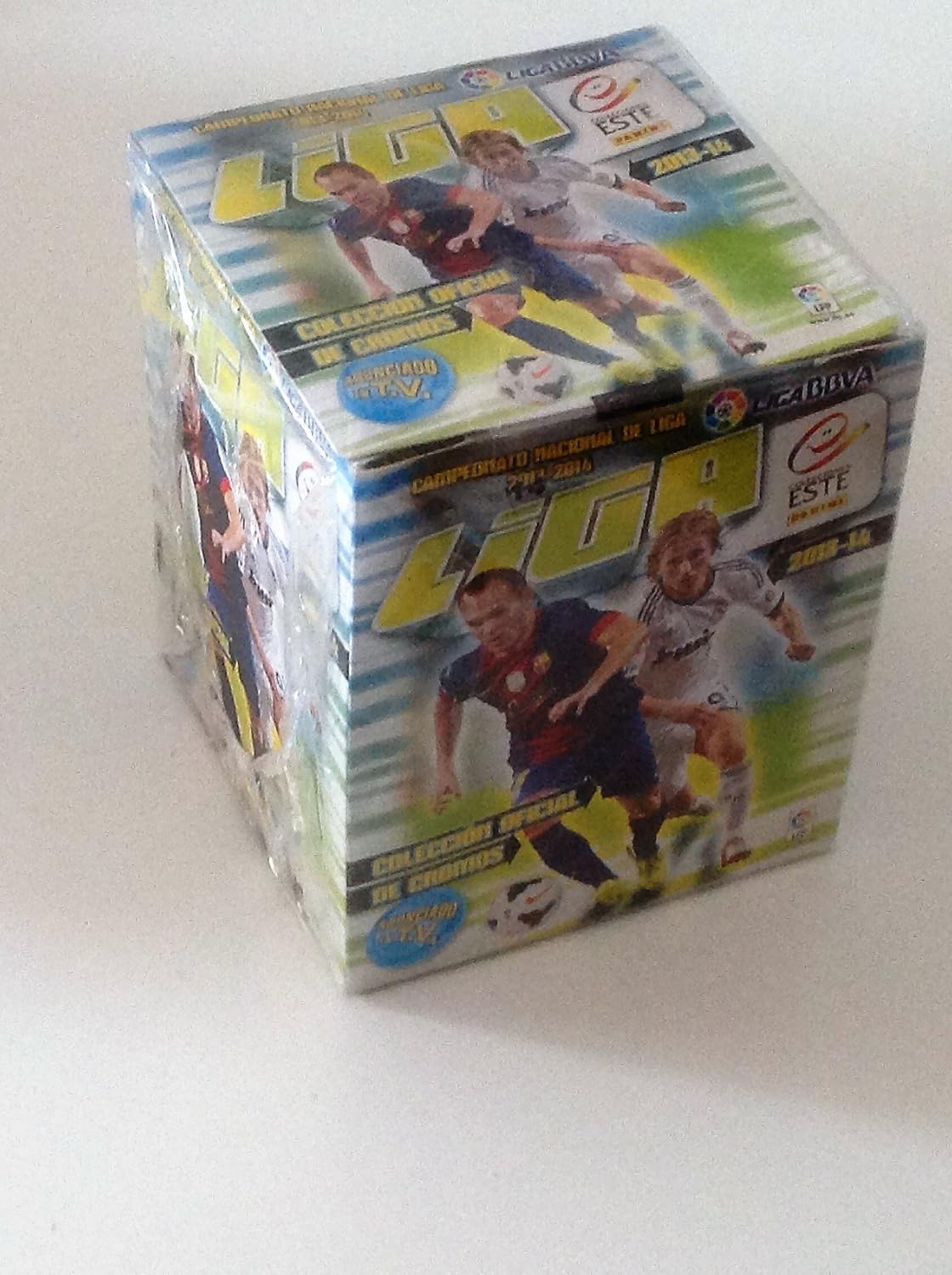 Caja de 50 sobres LIGA ESTE 2013 / 2014, 300 cromos stickers: Amazon.es: Juguetes y juegos
