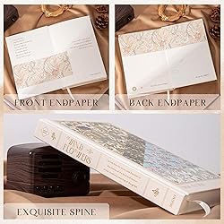 MGGAO Hardcover Journal for Women Girls, A5 God