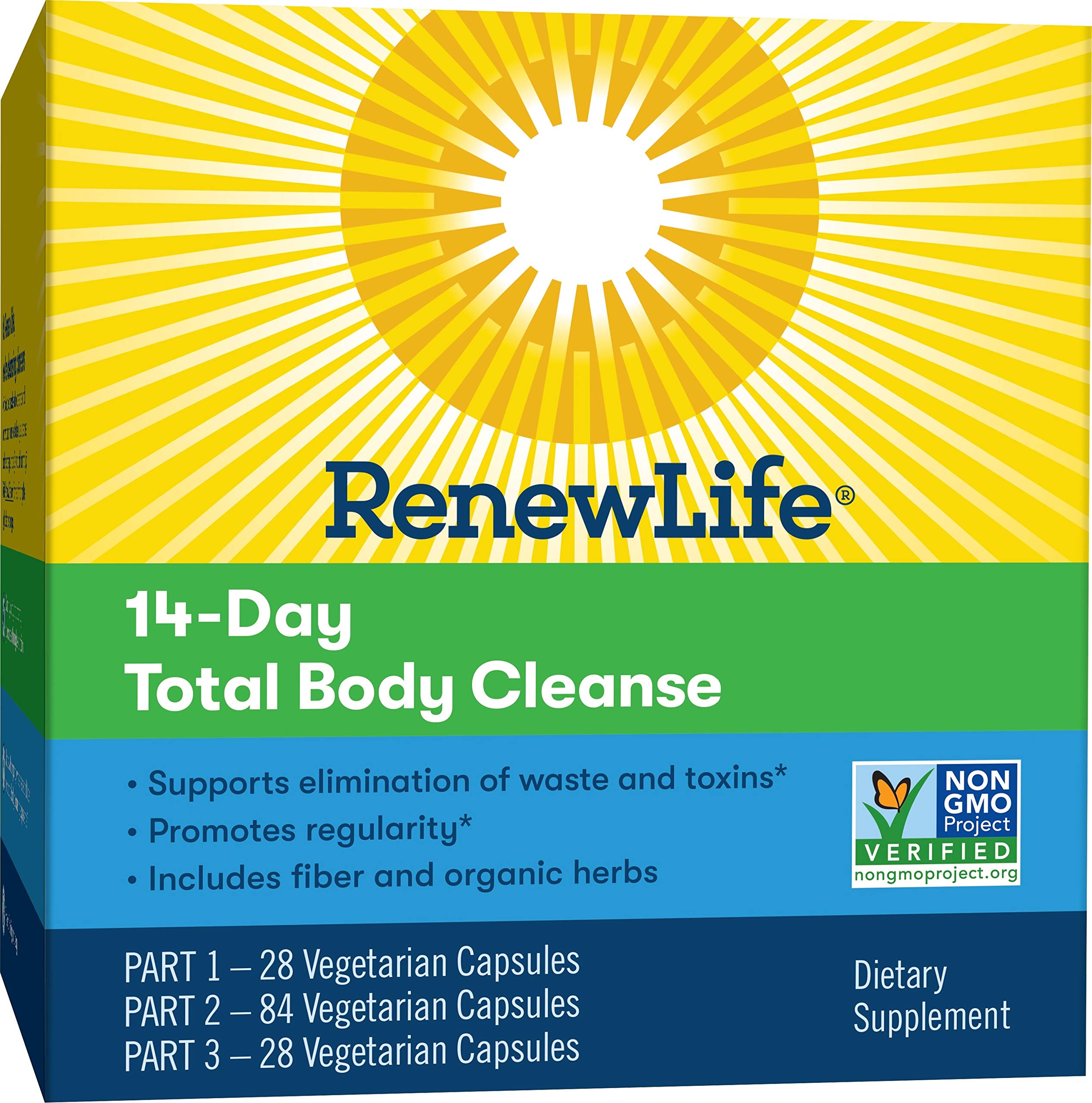 Renew Life Adult Cleanse Total Body Cleanse for Men & Women 2Part