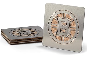 YouTheFan NHL Boasters Stainless Steel Drink Coasters