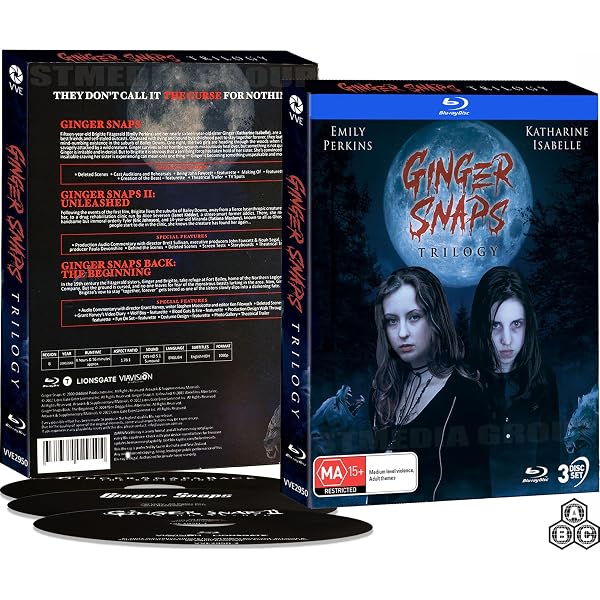 Amazon.com: Ginger Snaps Trilogy ( Ginger Snaps / Ginger Snaps