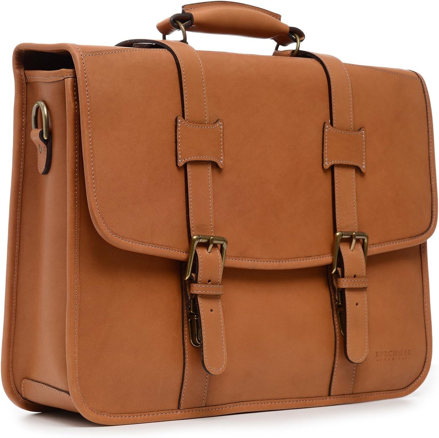 Korchmar Diplomat Computer Birefcase F1093 Tan Briefcases