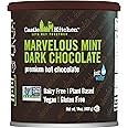 Castle Kitchen Marvelous Mint Dark Chocolate Hot Chocolate - Dairy-Free, Vegan Premium Hot Chocolate Mix - Just Add Water - 14 oz