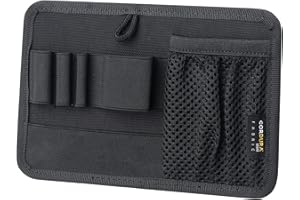 LIVANS Tactical Bag Insert Panel Organizer, Utility Admin Panel Hook and Loop Modular Organizer with Hook Fasteners for Packs Backpack or Messenger Bags