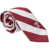 Desert Cactus Temple University Neck Tie TU Owls 100% Polyester Necktie with Logo, Officially Licensed (Style A)