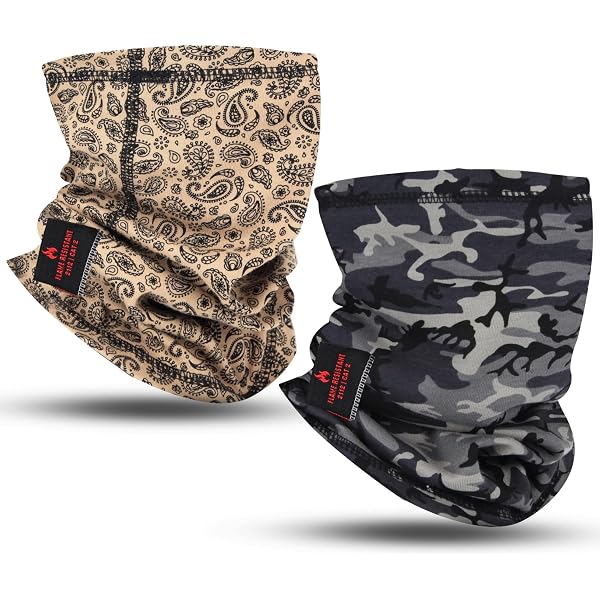 Amazon.com: BENCHMARK FR Flame Resistant Face Mask Neck Gaiter
