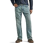 Wrangler Mens Free to Stretch Relaxed Fit Bootcut Jean