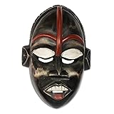 NOVICA Hand Carved Ghanaian Wood Wall