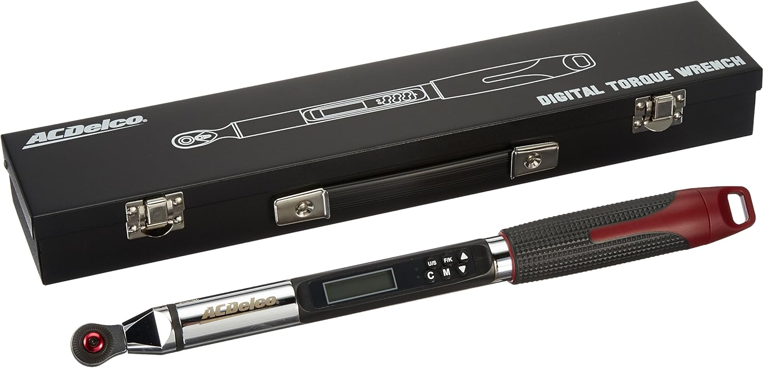 ACDelco Tools 1/4” (Inch) Compact Interchangeable Digital Torque Wrench
