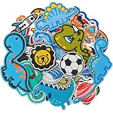 TXSN Iron on Patches for Boys, Assorted Embroidered Iron on/Sew on Decorative Applique Patches for Kids Clothing, Pants, Backpacks, Hats, Jeans