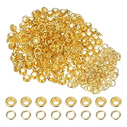HARFINGTON 200 Set Color Round Grommets 5mm