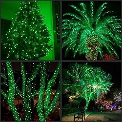 YULETIME Green One-Piece 5MM LED Christmas