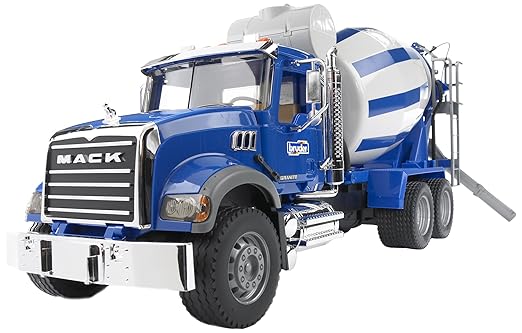 Bruder Mack Granite Cement Mixer Truck