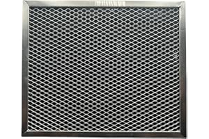 WINDON BAY Charcoal Filter for Broan Range Hood – 8.75" x 10.5" x 3/8", Aluminum Mesh, Grease & Odor Replacement – 1 Pack