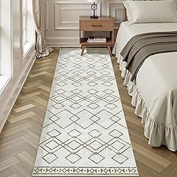 SERISSA Washable Runner Rug,2x6 Soft Non Slip Boho