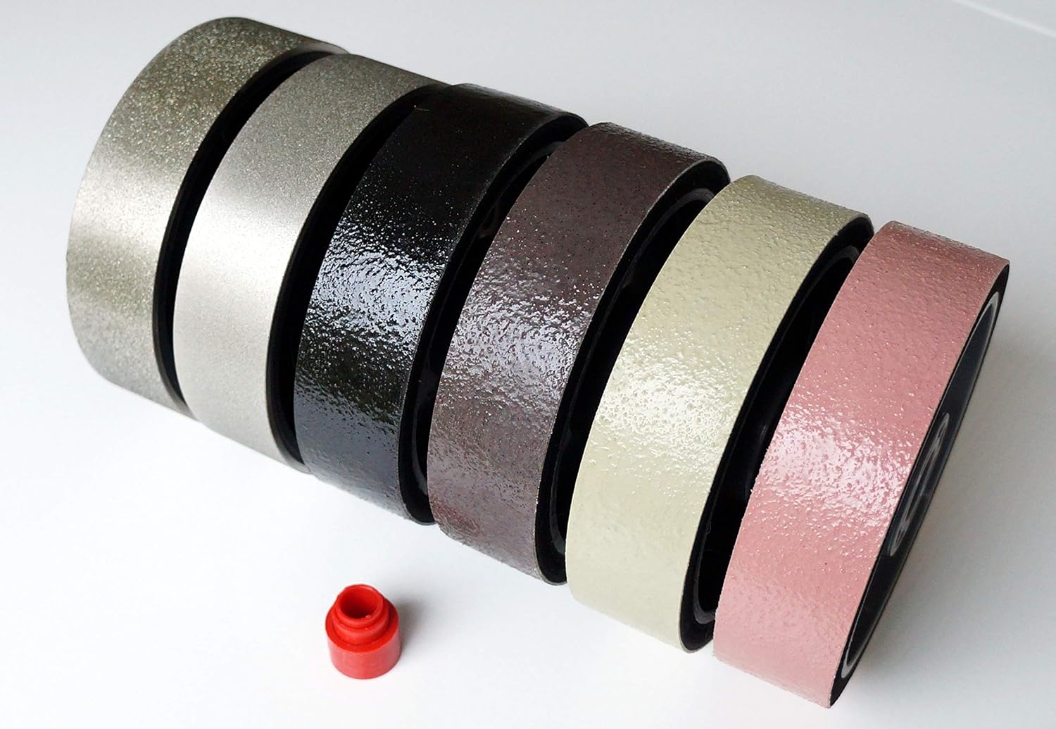 6' Set 6 pcs 6'x1 1/2' soft lapidary diamond resin polishing grinding