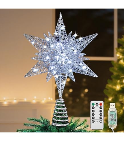 【Silver】Supreme Christmas Tree Topper Supreme Christmas Tree Topper Available At YEG Exotic Today