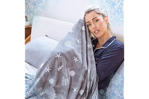Ailemei Direct Cooling Blanket with Double Sided Cold Effect, Lightweight Breathable Summer Oversize Coastal Theme Bed Blankets, Transfer Heat to Keep Body Cool for Hot Sleepers Night Sweats, 90“x90”