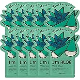 TONYMOLY I’m Real Sheet Mask Gift Set, Korean Skincare Face Masks for Hydrating & Soothing Skin, Birthday & Valentine’s Day Gifts for Women