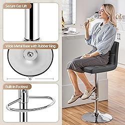 Yaheetech 2 Pack Bar Stools with